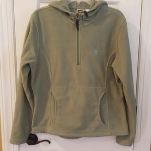 North Face hooded pullover Womens LG